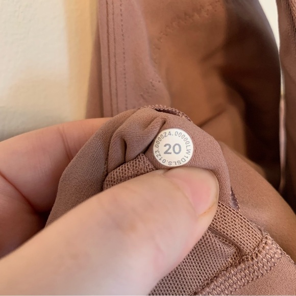 Lululemon Align Bodysuit 25" Dusty Clay w1dsls size 20 - Picture 7 of 13